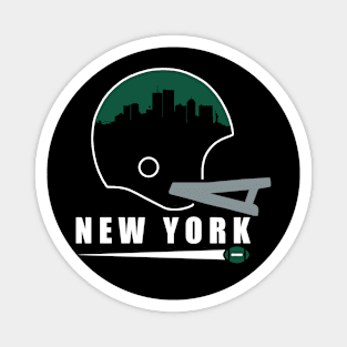 New York Pro Football - Classic NYC Skyline Magnet